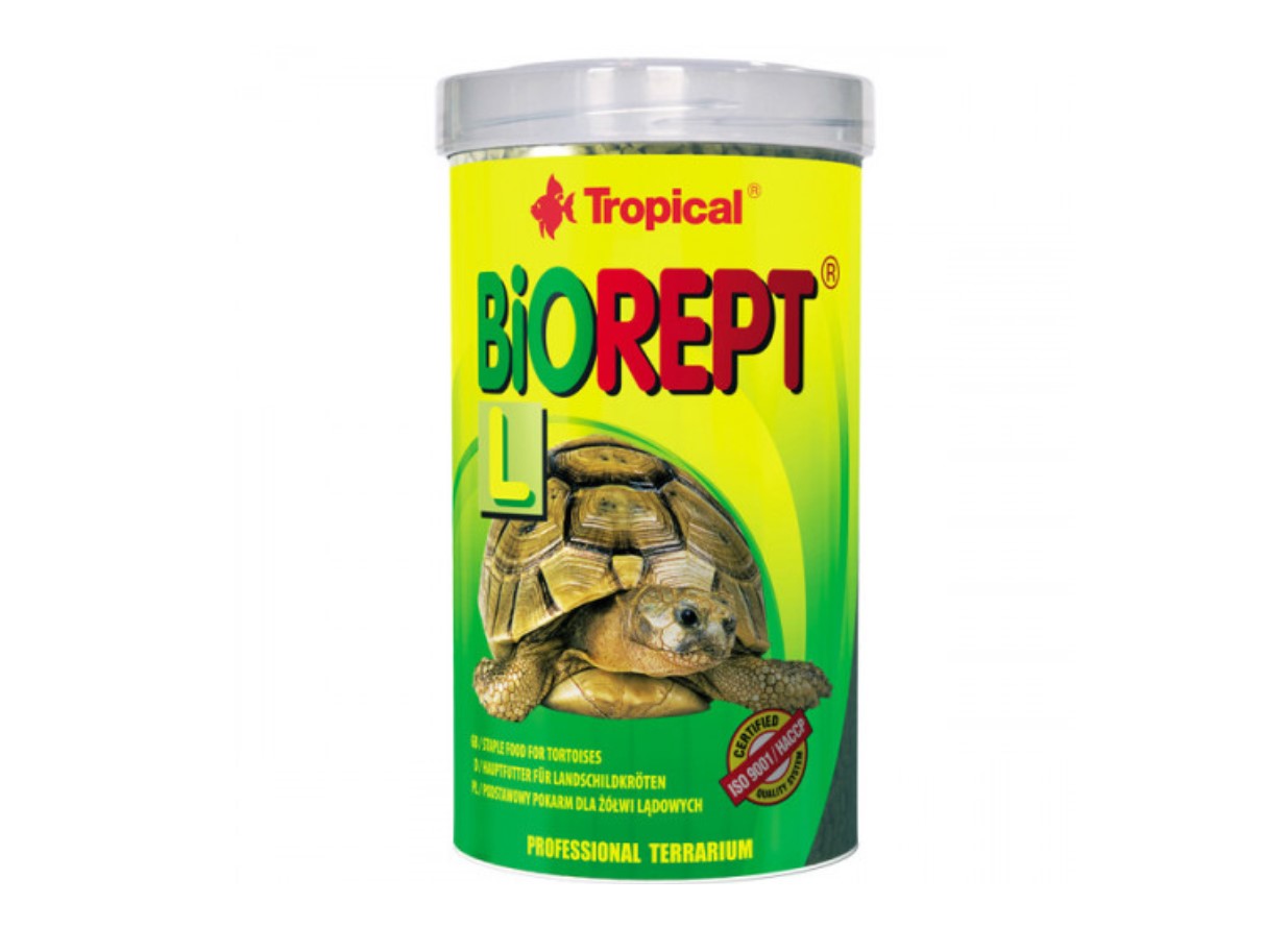 

Корм для водно-сухопутных и болотных черепах в виде палочек Biorept L TROPICAL 5 л - 1.5 кг Tropical BGL-TL-31