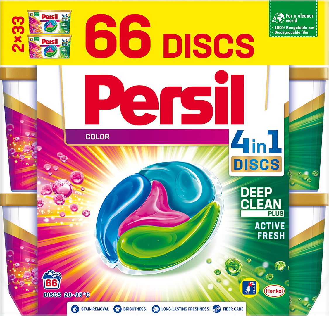 

Капсулы для стирки Persil Discs Колор Duo 66 шт