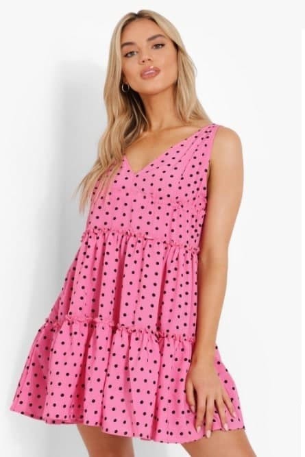 

Платье Boohoo  розовый 520321500103, Платье Boohoo 42 розовый 520321500103