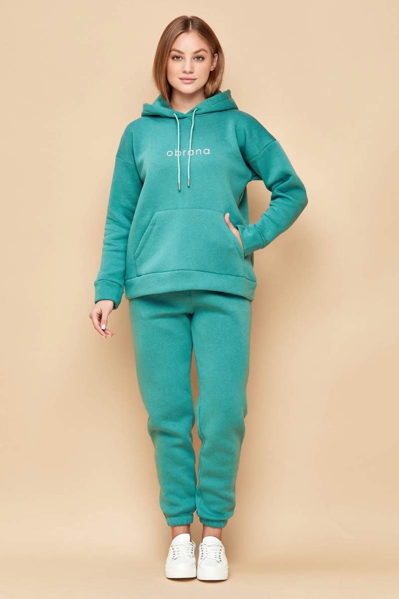 

Комплект (джемпер и брюки) Obrana Anabel Arto 604-6208-1  бирюзовый, Комплект (джемпер и брюки) Obrana Anabel Arto 604-6208-1 42 бирюзовый