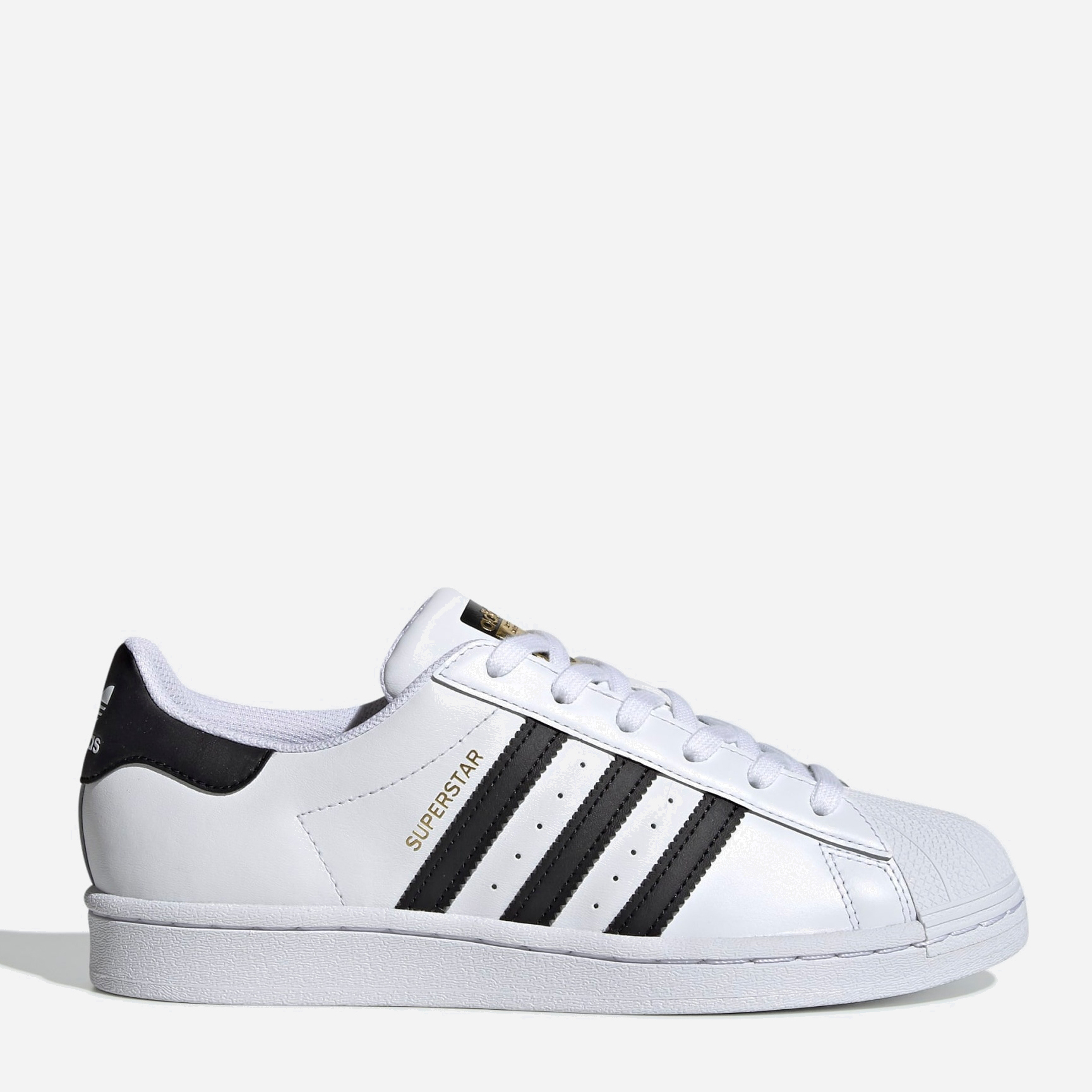 Акція на Жіночі кеди низькі Adidas Superstar W FV3284 37.5 (4.5 UK) 23 см Ftwwht/Cblack/Ftwwht від Rozetka