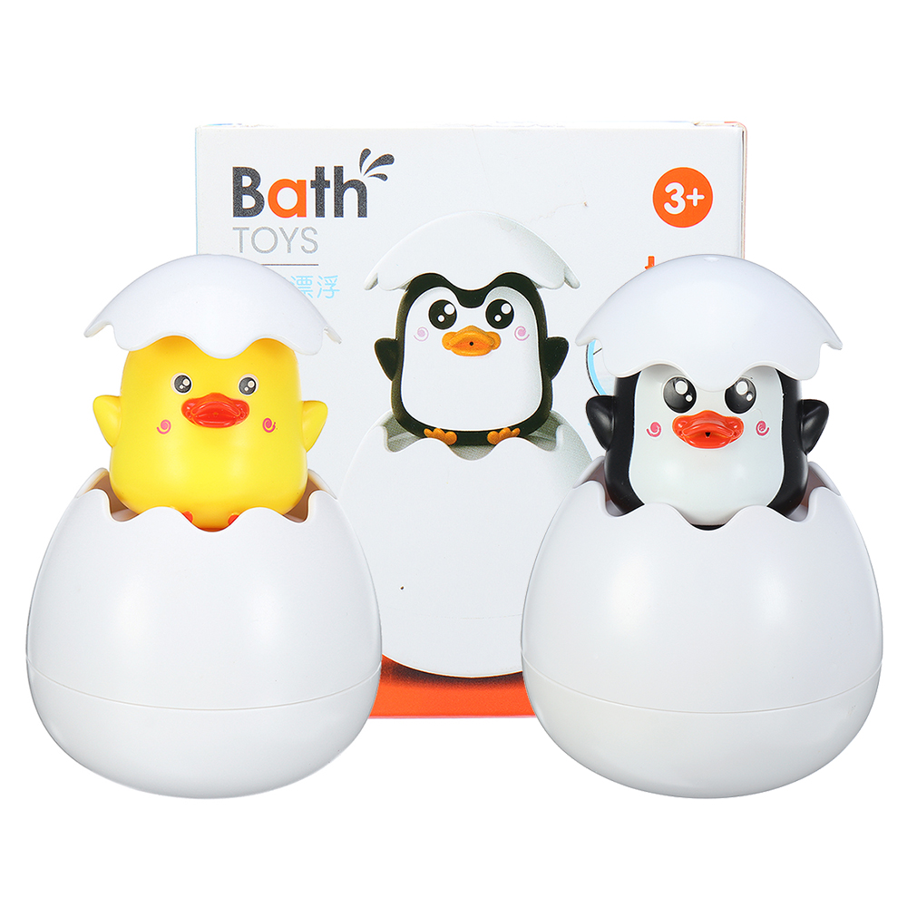 

Игрушка для купания Пингвин и Цыплёнок в яйце 10см Белый (MT-EGG03)