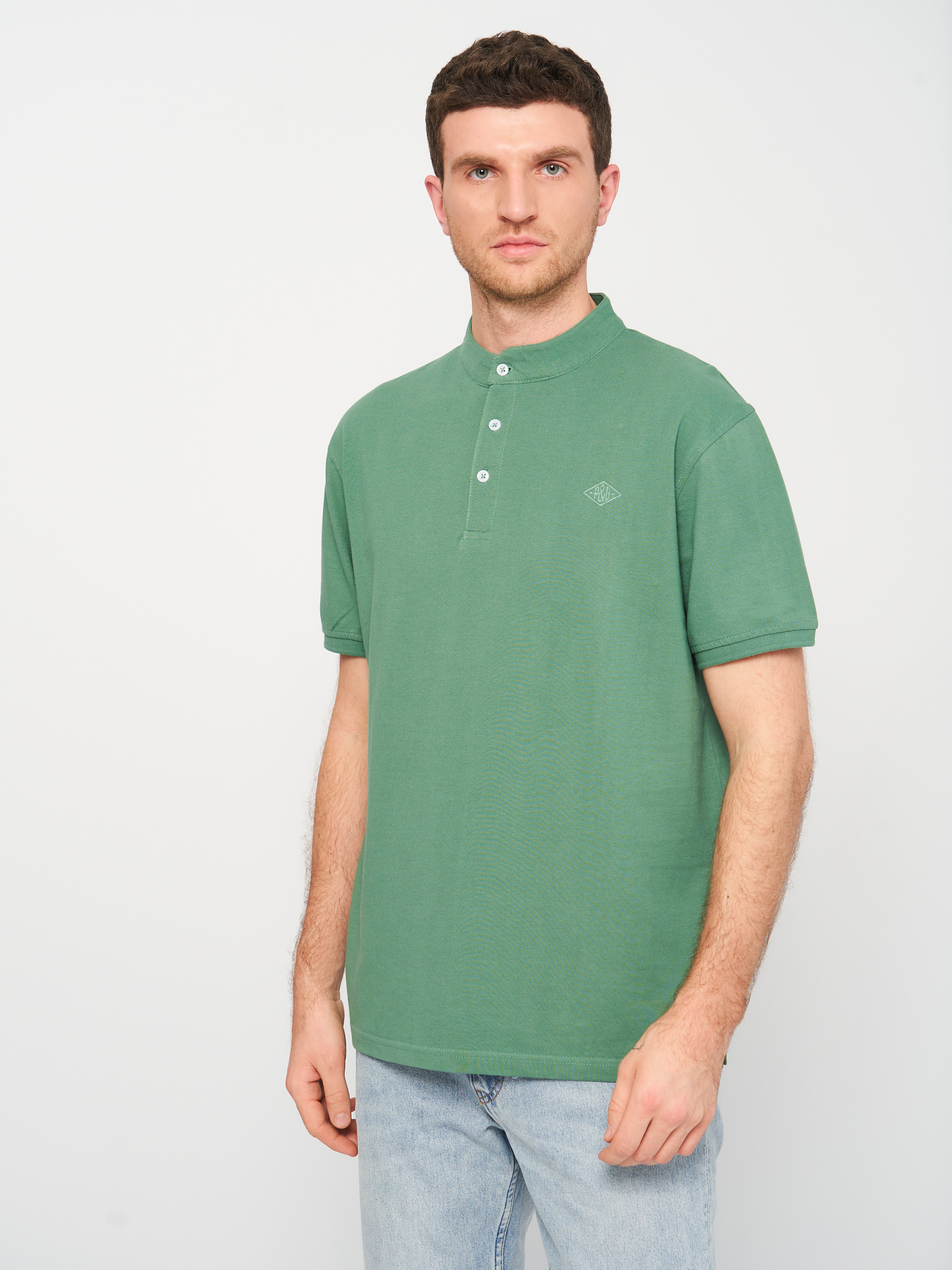 

Поло Pull & Bear 5200/701/500  Оливковое, Поло Pull & Bear 5200/701/500 XL Оливковое
