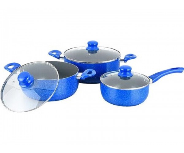 

Набор посуды Gusto GT-2406 Blue 6 предметов