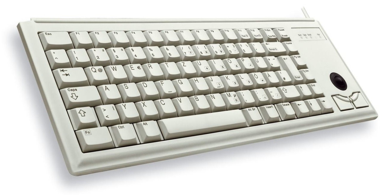 

Cherry Ultraslim Trackball Keyboard (G84-4400LUBDE-2)