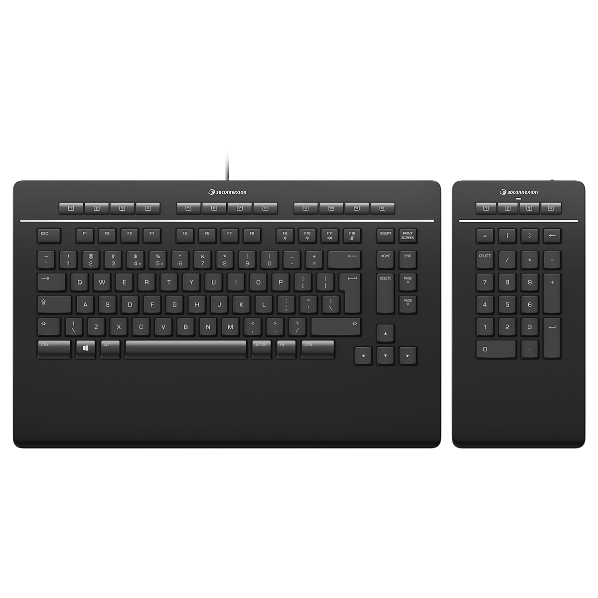 

3Dconnexion Keyboard Pro with Numpad US (3DX700092)