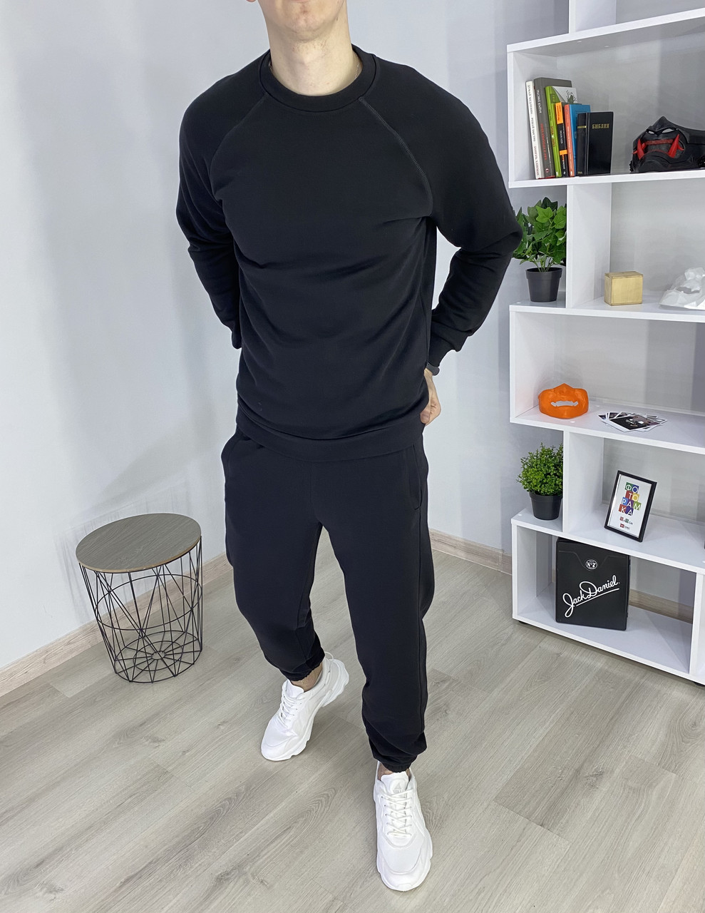 

Спортивный костюм мужской черный Соул ТУР XS