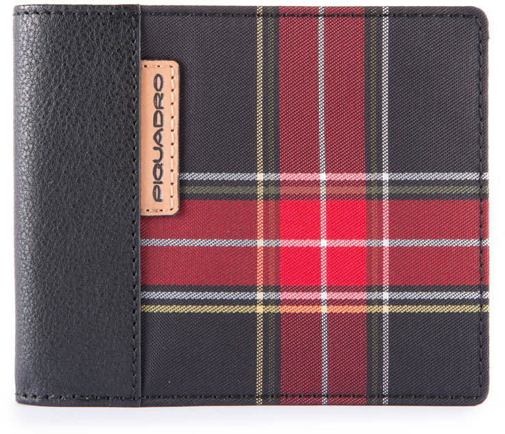 

Портмоне Piquadro BLADE/Check с отдел. для 8 кред.карт (11,5x9,5x1,5) PU4515BL_CHECK