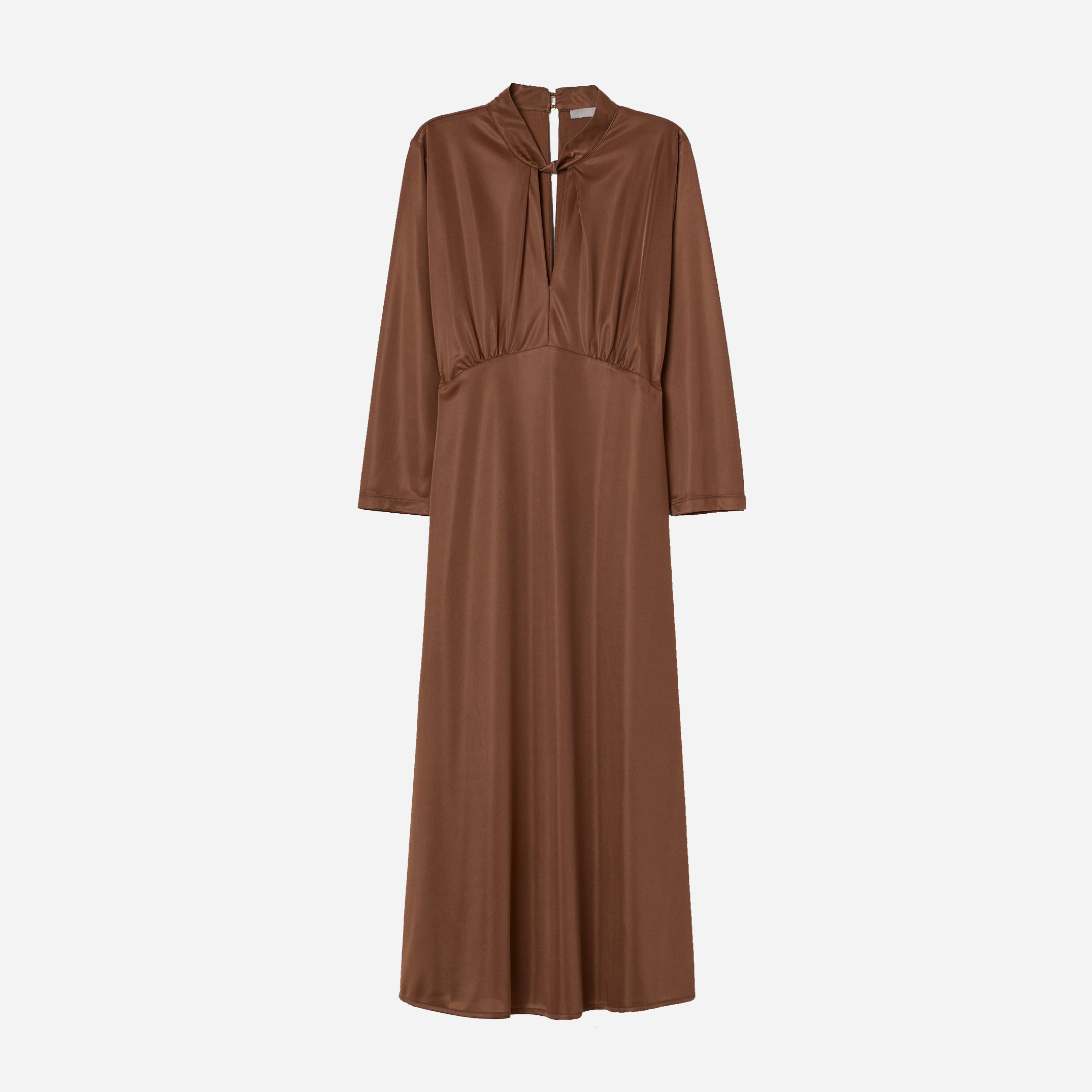 

Платье H&M 8108180log  Коричневое, Платье H&M 8108180log XS Коричневое