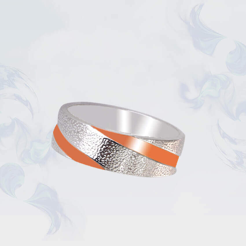 

Кольцо из серебра с золотыми вставками SilverUA модель 105 (размер 19)