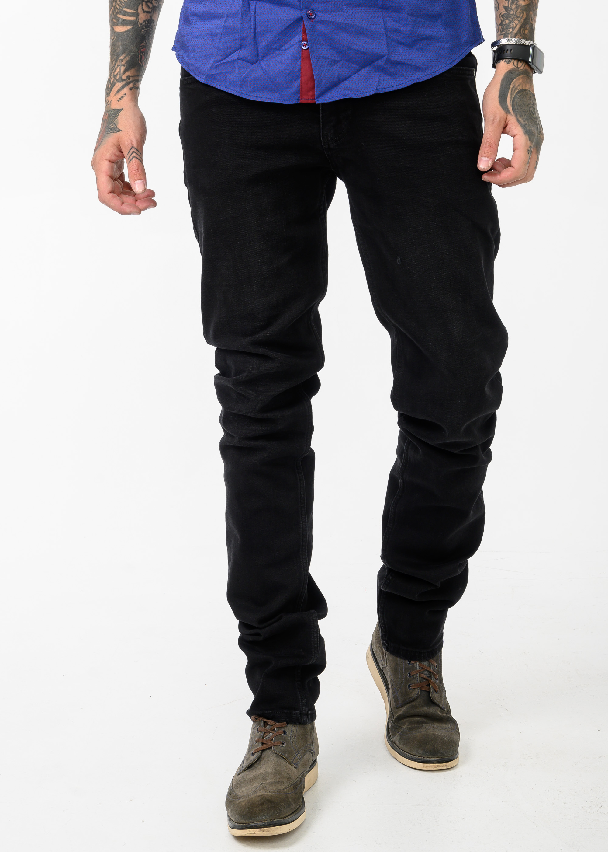 

Джинсы Franco Benussi 21-513 TOR W34 L38 черные