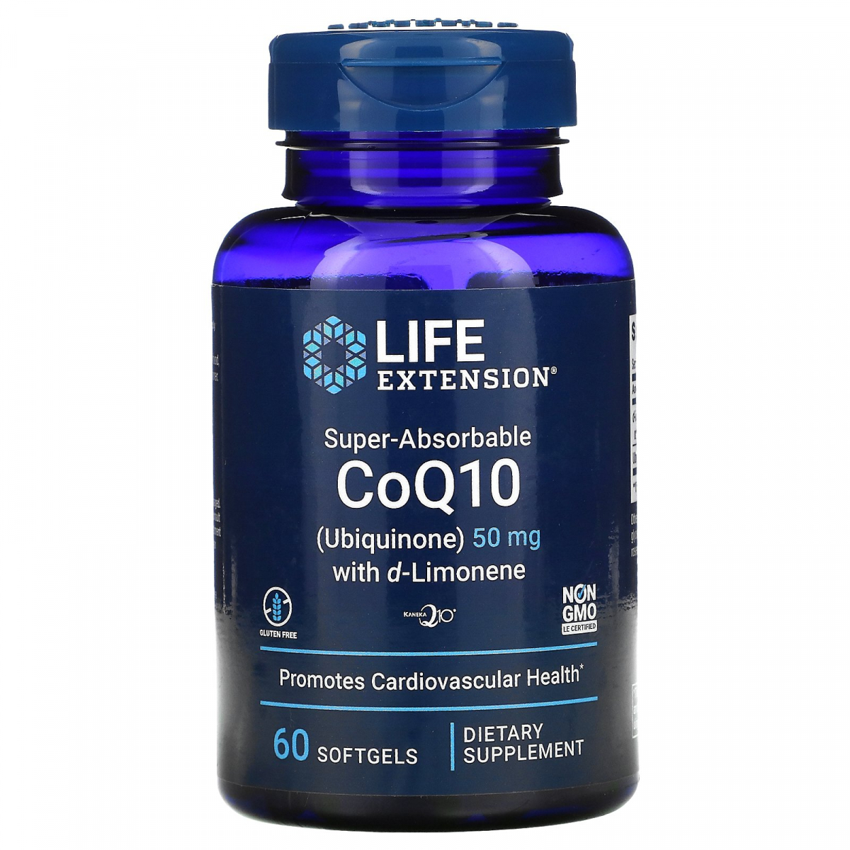 

Коэнзим Q10 Life Extension (Super-Absorbable CoQ10) 50 мг 60 капсул