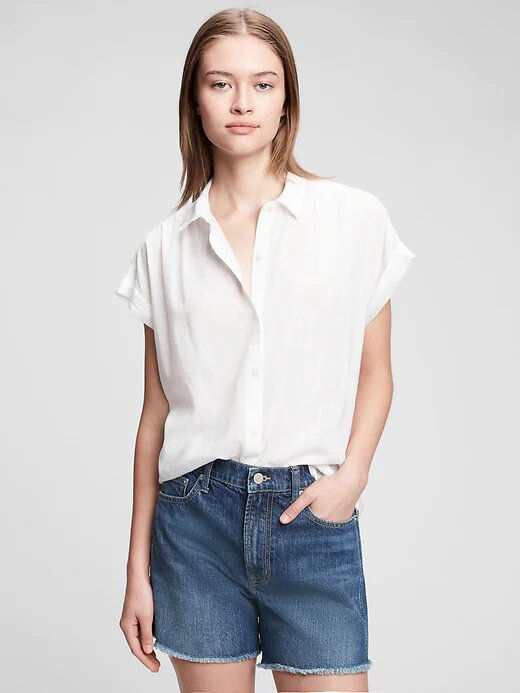 

Рубашка GAP 987111199 XXL Белая
