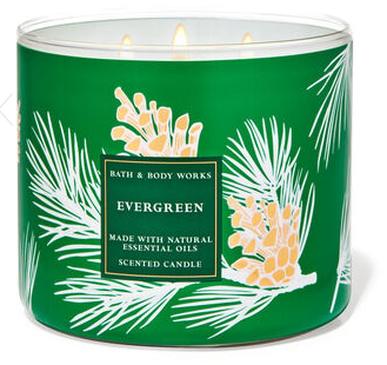 

Свеча ароматизированная Bath and Body Works EVERGREEN 3-Wick Candle 411 г