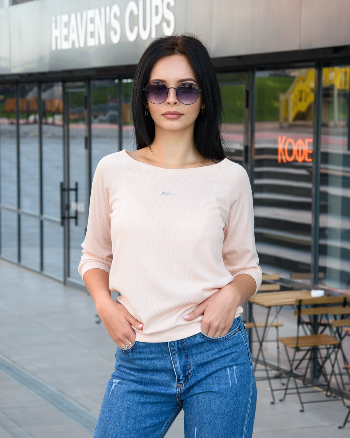 

Блузка INEDIT 00191-1 XS Beige
