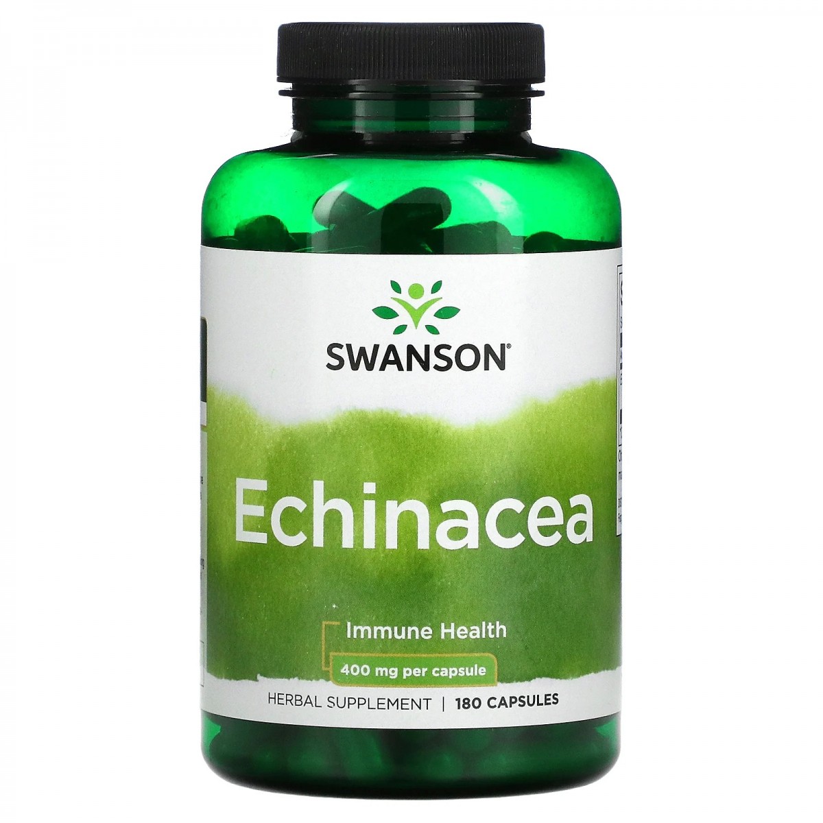 

Адаптогени Swanson Echinacea 400mg, 180 капс.