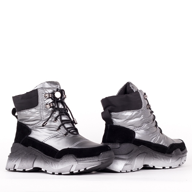 

Ботинки женские зима Lonza 00-00014203 Серебристый р.38 (24 см.)