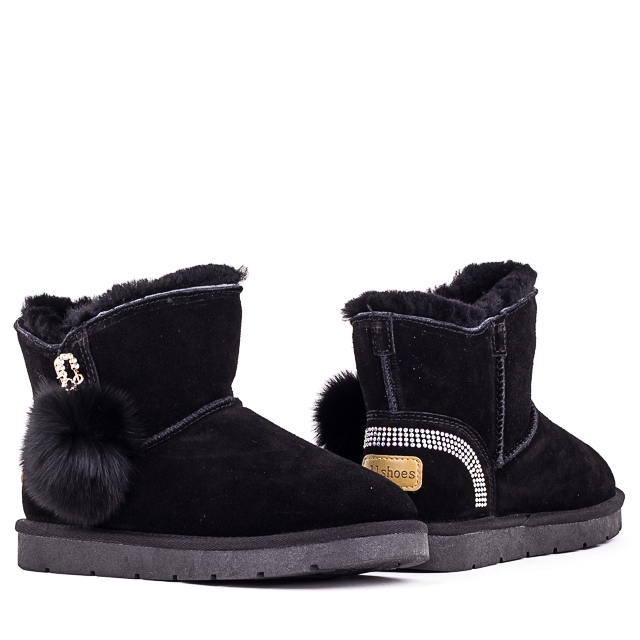 

Угги женские зима Allshoes 00-00013588 Черный р.36 (22,5 см.)