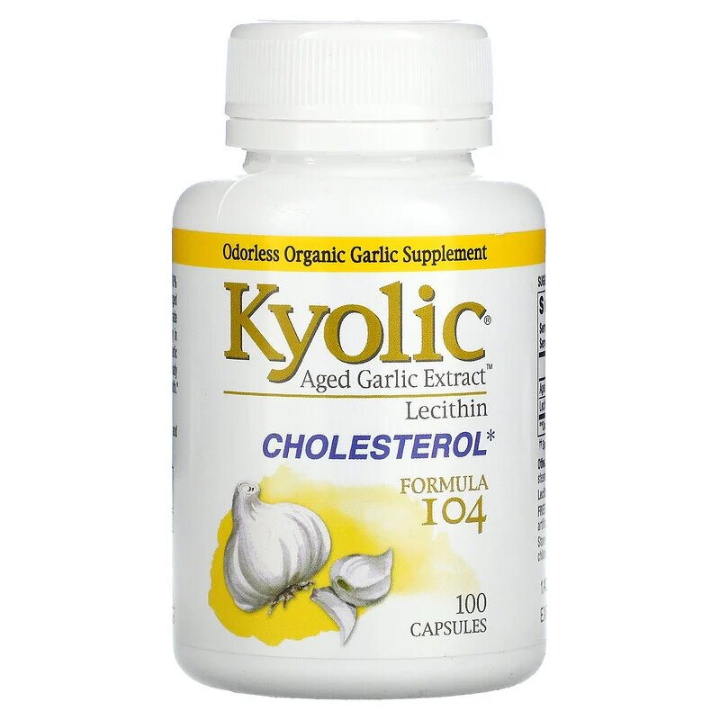 

Kyolic Aged Garlic Extract Formula 104 100 капсул (43843034000)