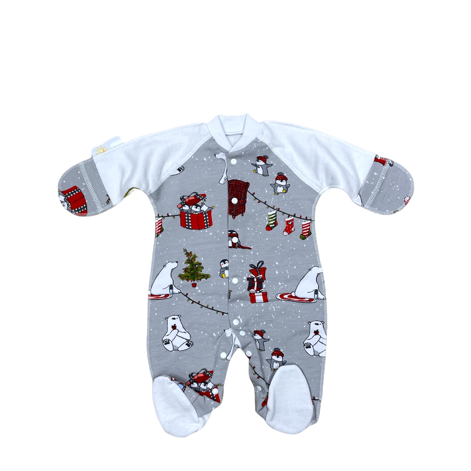 

Человечек новогодний HappyTot 56см молочный 995