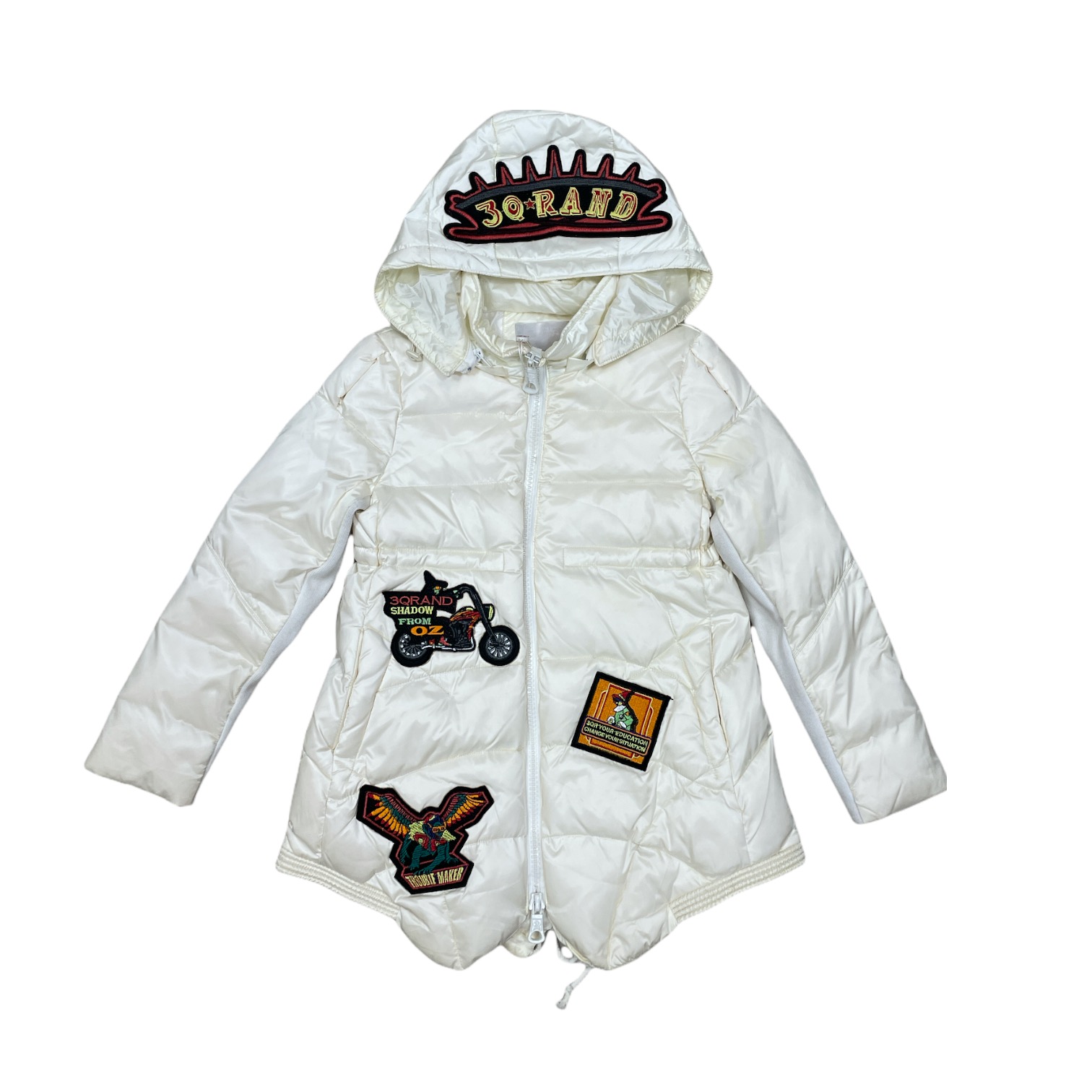 

Куртка-пальто зимняя 3QR 140см молочный 014809