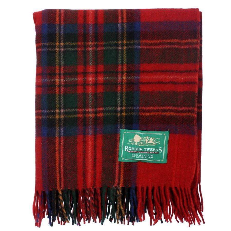 

Клетчатый шерстяной плед Royal Stewart 196×150 (04-SKC-TRUG)