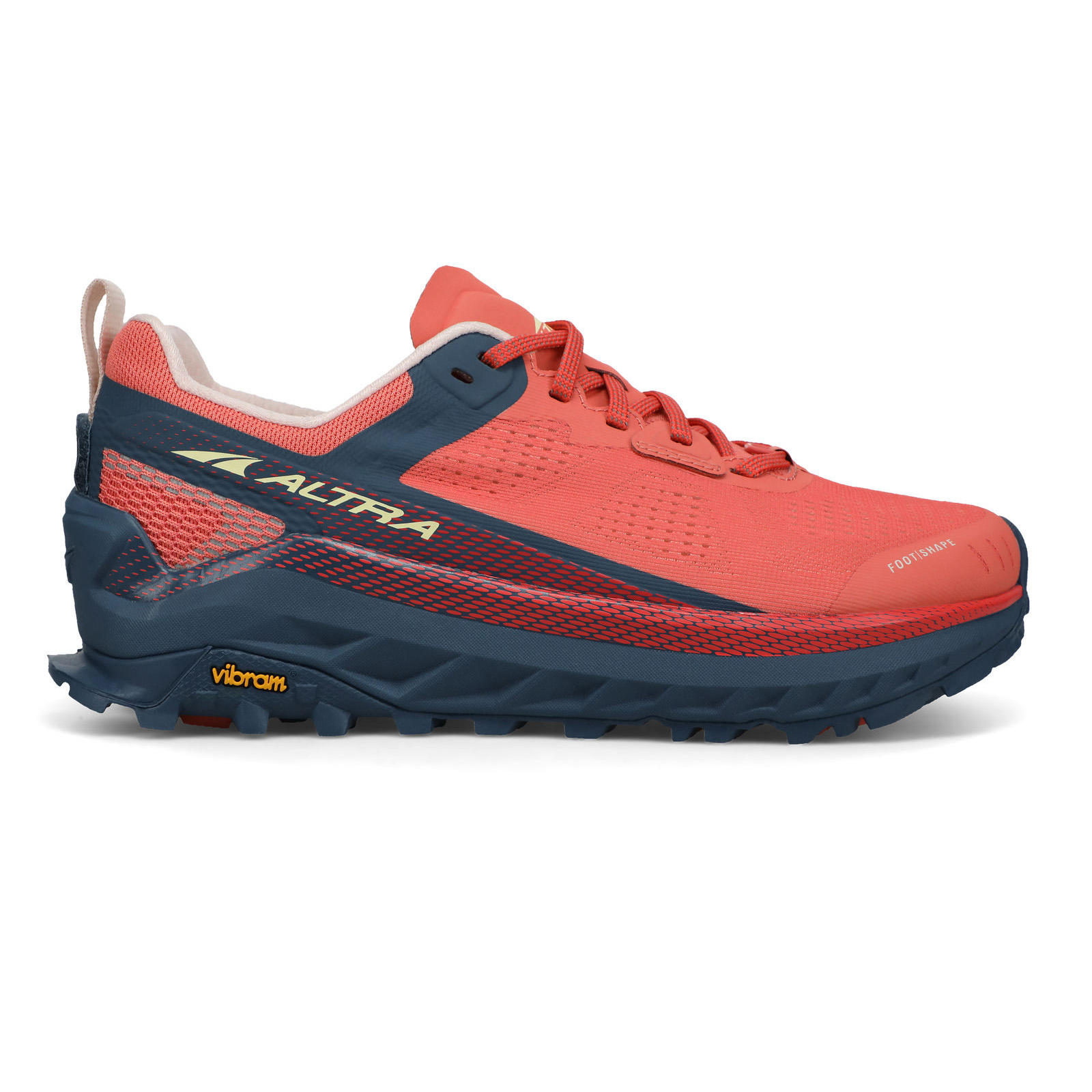 

Кроссовки для бега Altra Olympus 4.0 Navy/Goral трейловыеt женские 38.5