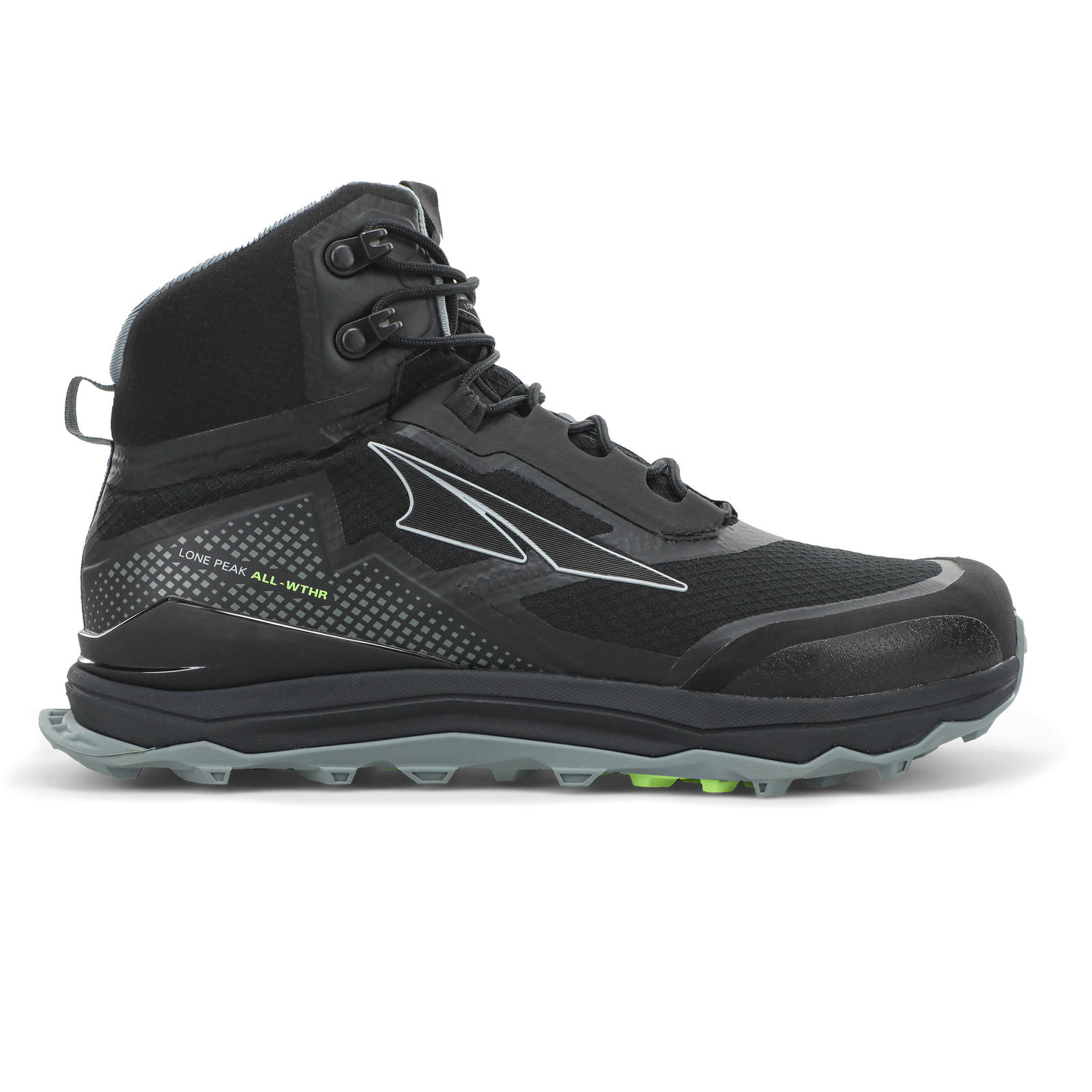 

Кроссовки для бега Altra Lone Peak All WTHR Mid Black трейловые женские 38.5