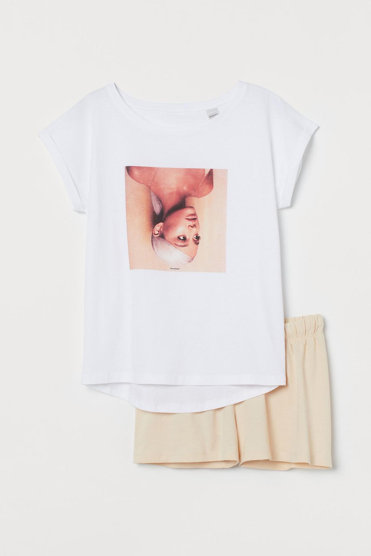 

Трикотажная пижама H&M 134-140 (8-10y) Белая (6126-0854667002)