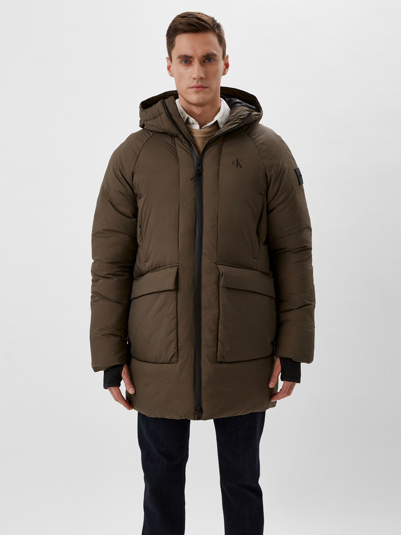 

Куртка Calvin Klein Jeans Technical Fashion Parka J30J319588-LBL  Black Olive, Куртка Calvin Klein Jeans Technical Fashion Parka J30J319588-LBL L Black Olive