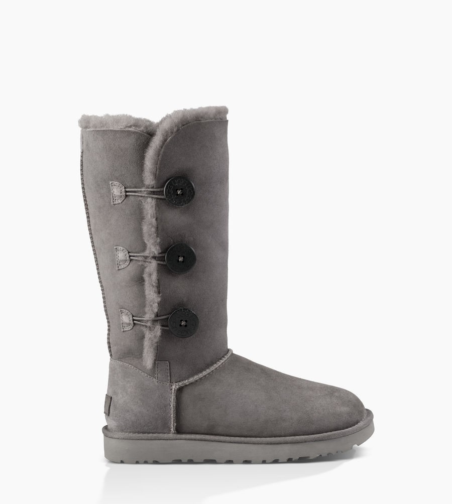 

Угги Классические высокие Bailey Button Triplet II Grey 1016227 Серый 38