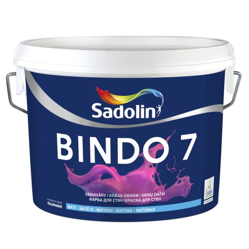 

Краска акриловая Sadolin Bindo 7 5 л (10365992)