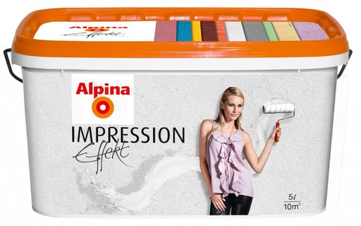 

Структурная краска Alpina Impression Effekt 5 л (11075834)