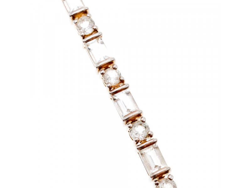 

Серебряный Браслет с камнями Шпинель Натуральный Sky Jewelry 002043