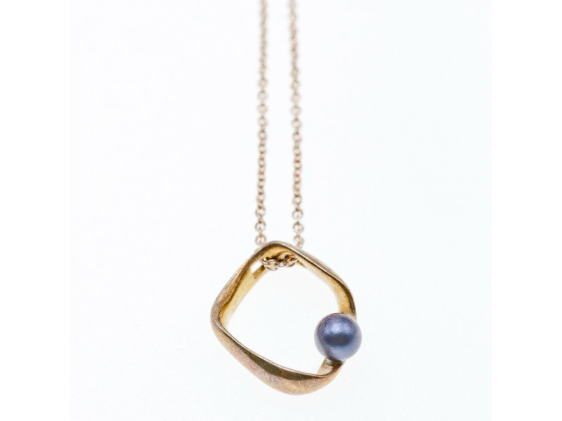 

Серебряная Цепочка с Кулоном Жемчуг 925 проба Италия Sky Jewelry 002056
