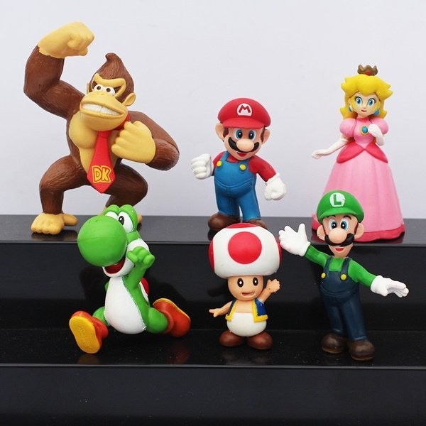 

Набор игрушек Фигурки героев игры Супер Марио 6 шт