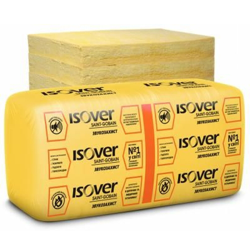 

Минеральная вата Isover Звукозащита MUL/Y 75мм 1170х610 11,42м2