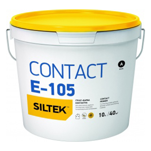 

Грунт-краска контактная Siltek E-105 Contact 10л