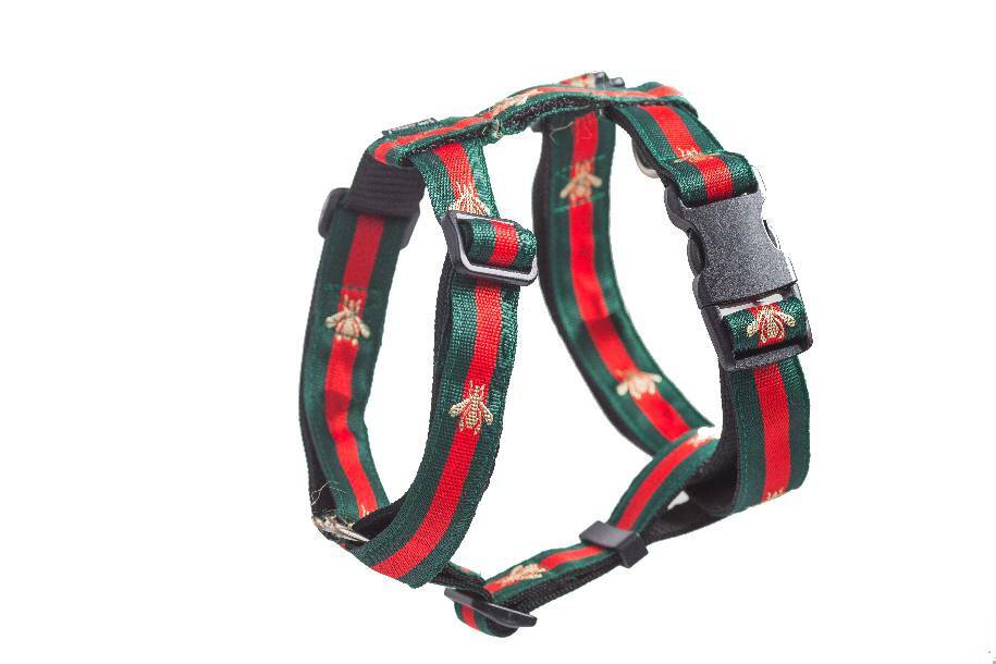 

Шлея для собаки Н-подібна "Gucci" (2 фастекси) Mr.Snoopy 3054 Розмір XL Classic