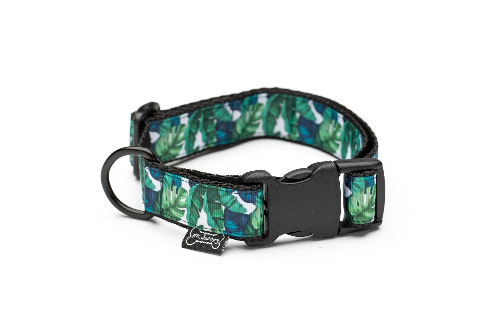 

Нашийник для собак “Листки” Mr.Shoopy 3806 Total Black