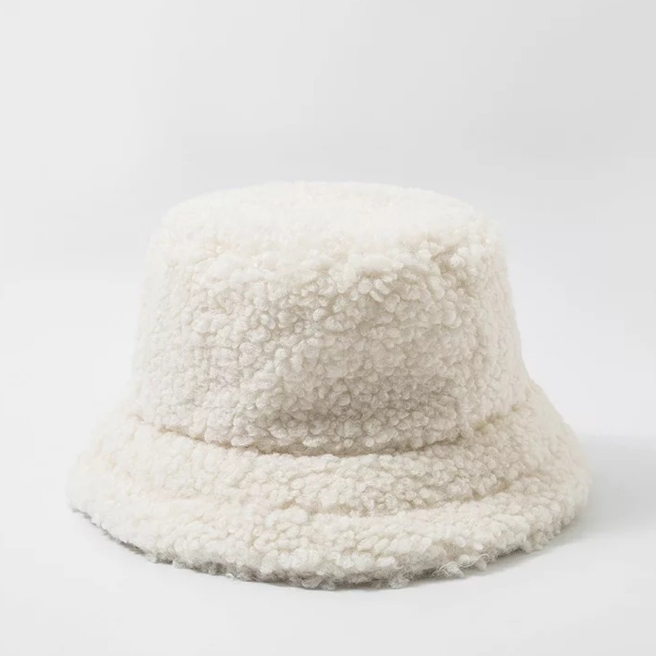 

Панама женская буклированная белая 55-58р