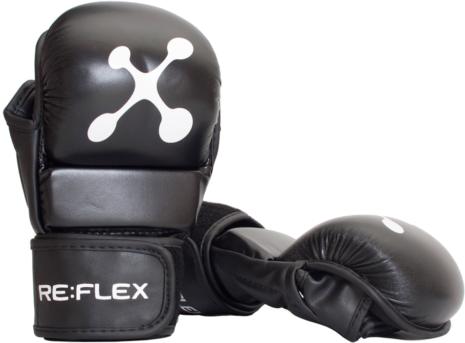 

Перчатки для MMA RE:FLEX MG-1100 PU L Черные
