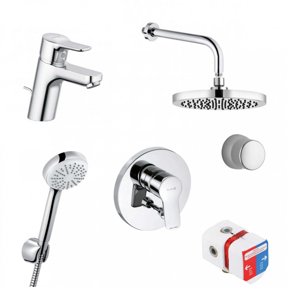 

Душовий набір 7 в 1 Pure&Easy 376300565 KLUDI НІМЕЧЧИНА