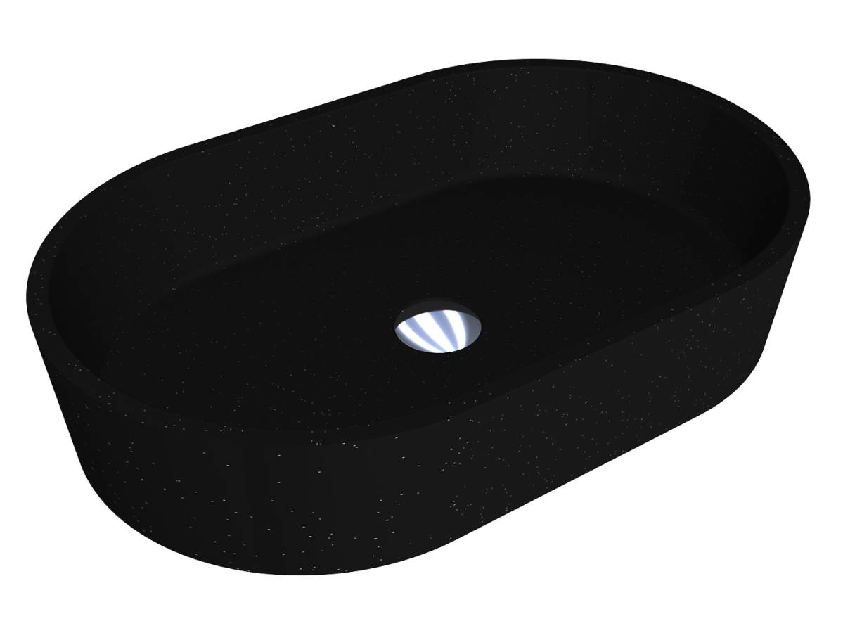 

MIRAGGIO Умывальник SORRENTO BLACK MIRASTONE (0000441)