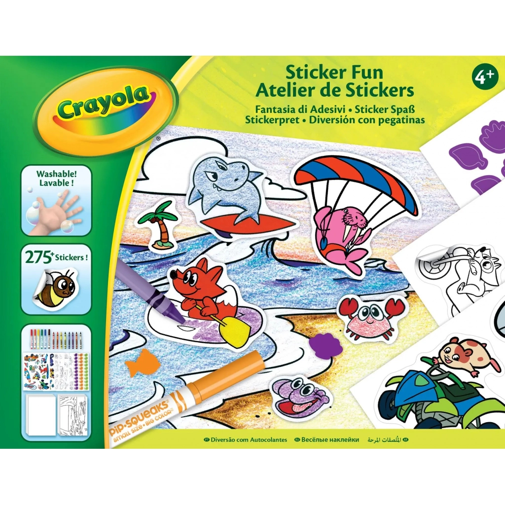 

Набор для творчества Crayola с наклейками (256278.006)
