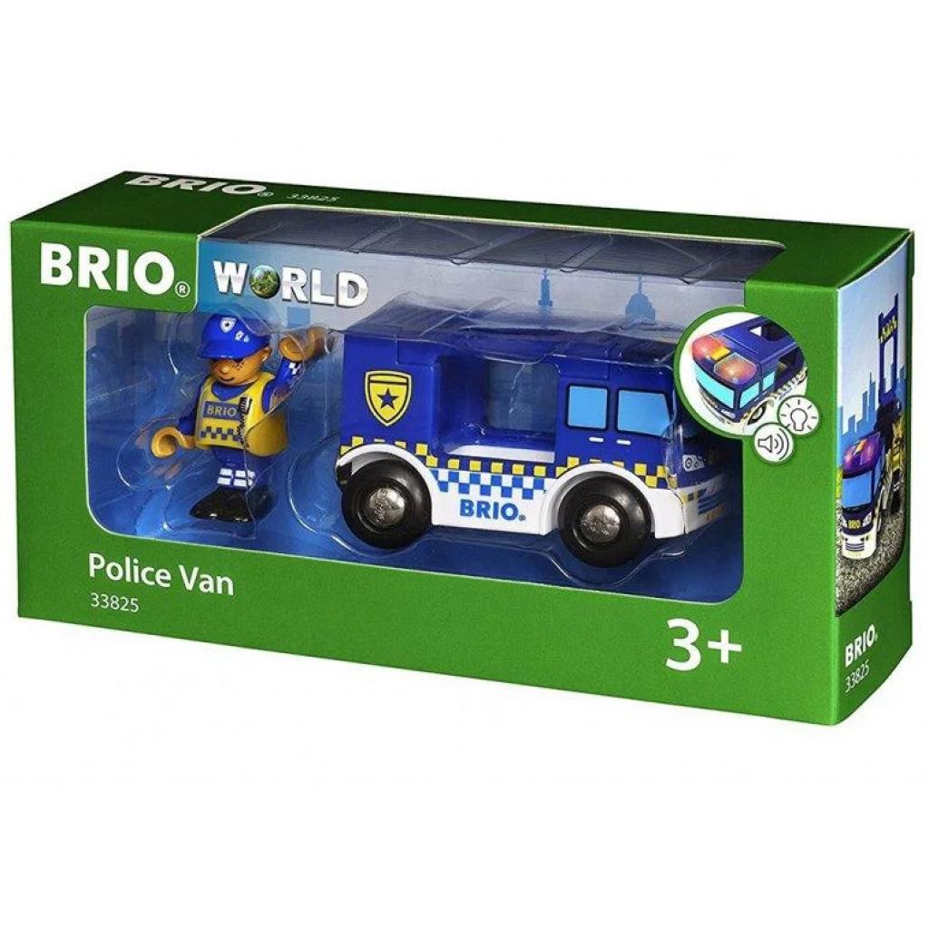 

Железная дорога Brio World Полицейский фургон (33825)