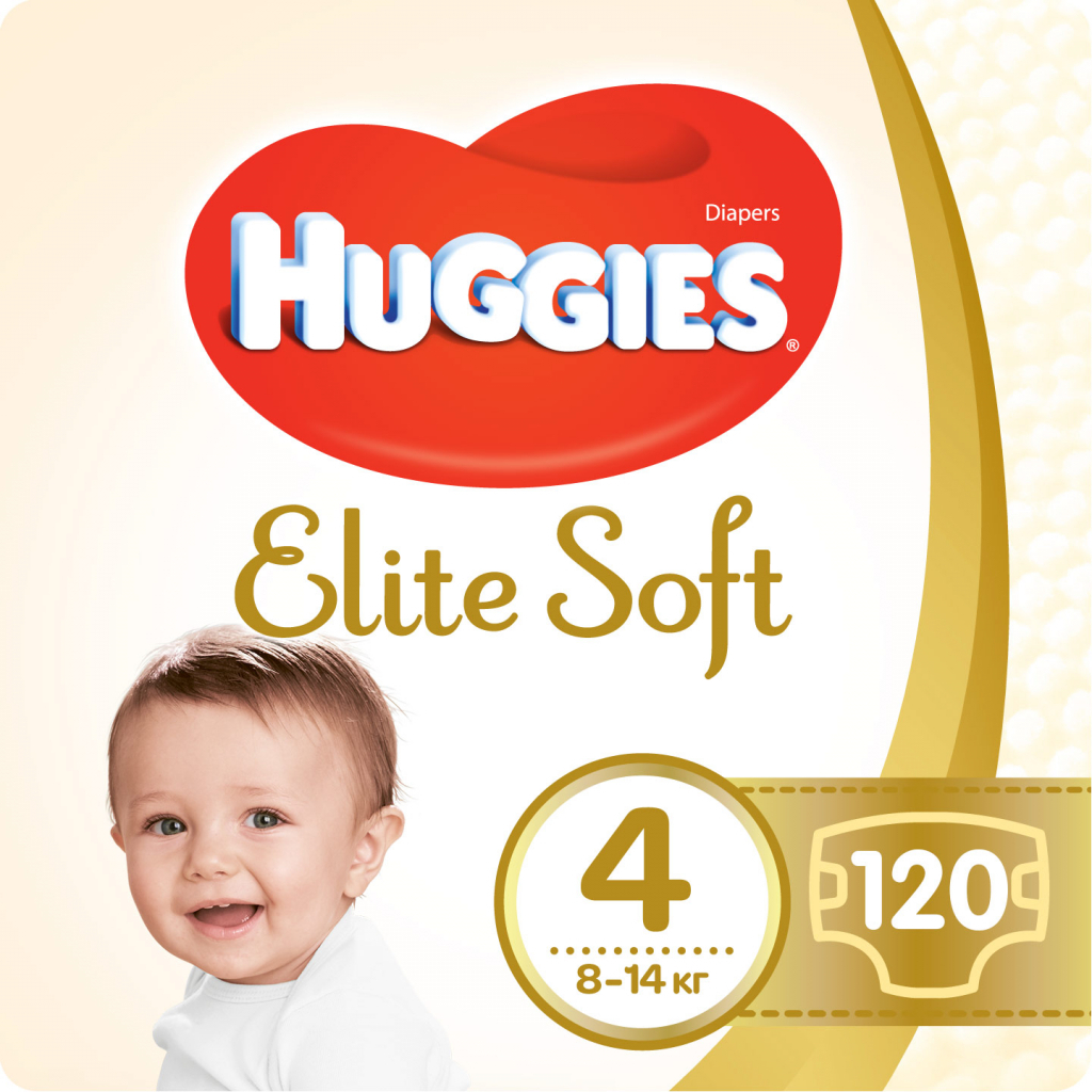 

Подгузник Huggies Elite Soft Pants L размер 4 (8-14 кг) Box 120 (5029053578125)