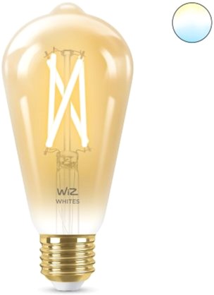 

Умная лампочка WIZ E27 7W(50W 640Lm) ST64 2000-5000K Wi-Fi
