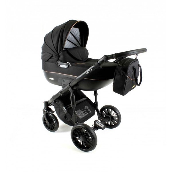 

Коляска 3в1 ADBOR OTTIS BLACK 2020 Obi-04