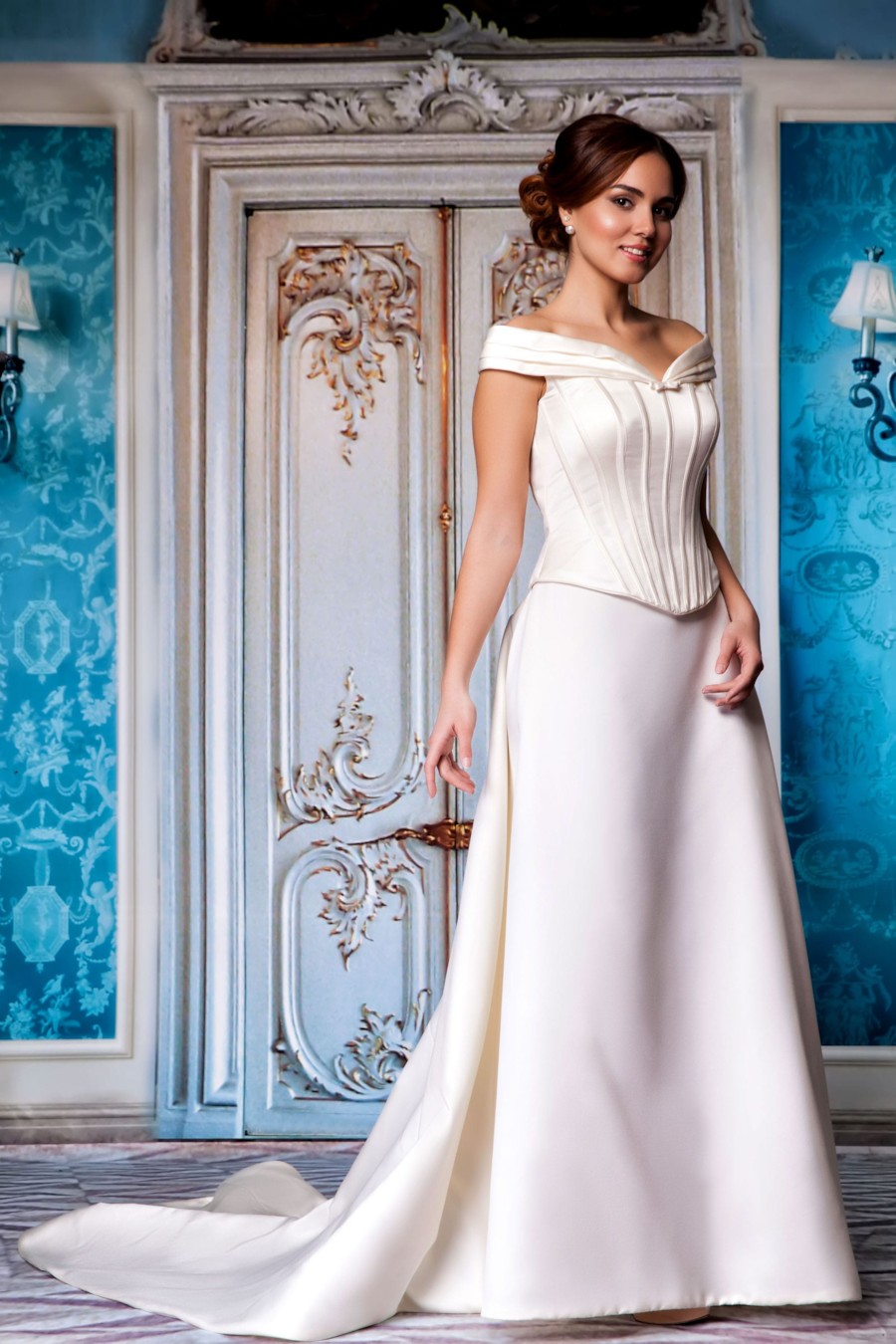 

Свадебное платье La Sposa 44(M) Шампань